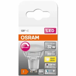 Luminaires Osram OSRAM SUPERSTAR PLUS LED GU10 4,1 watt 2700 kelvin 350 lumen