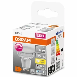 Luminaires Osram OSRAM SUPERSTAR PLUS LED GU10 4,1 watt 2700 kelvin 350 lumen