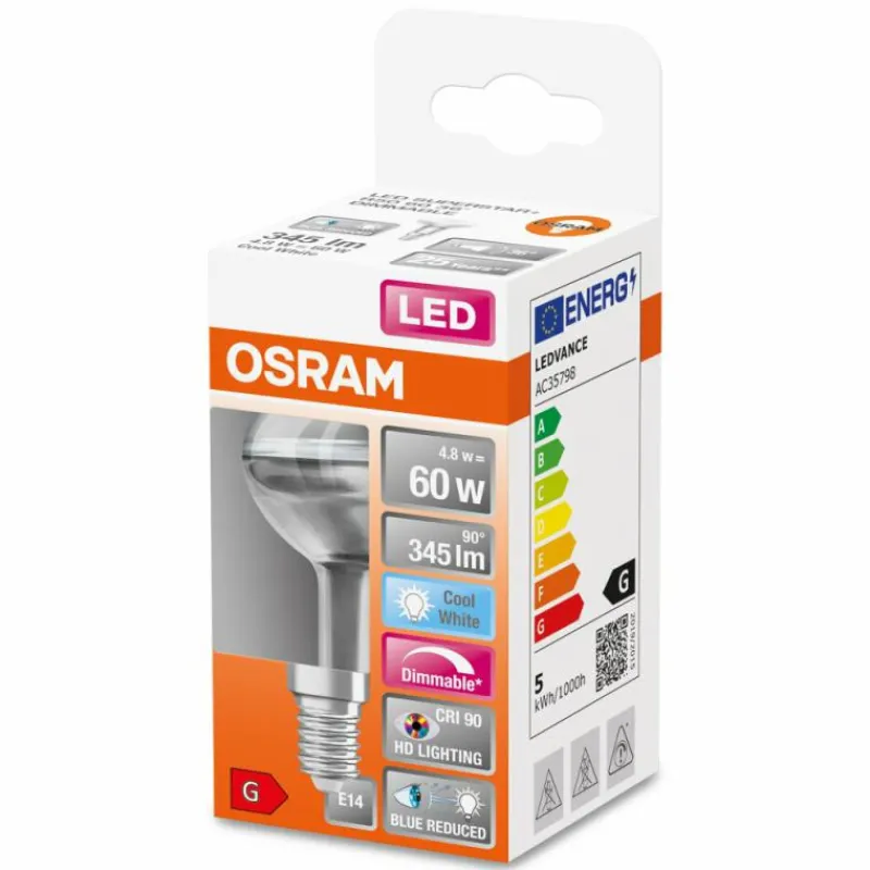 Luminaires Osram OSRAM SUPERSTAR PLUS LED E14 4,8 Watt 4000 Kelvin 345 lumen