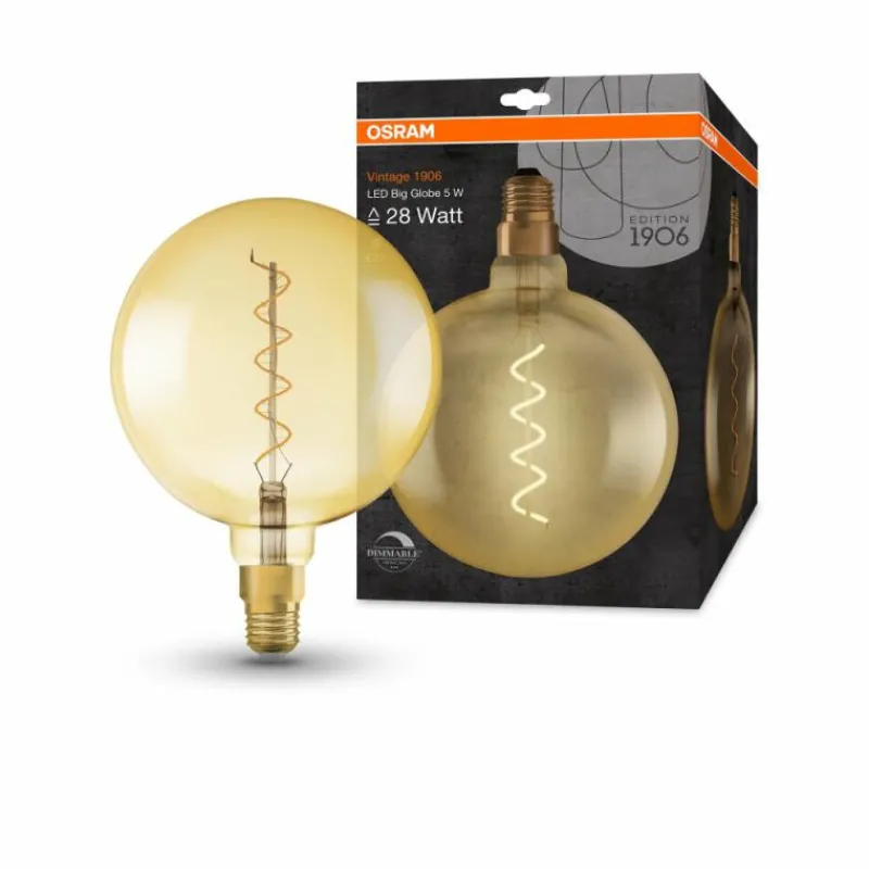 Luminaires Osram OSRAM Vintage 1906® LED E27 4 Watt 2000 Kelvin 300 Lumen