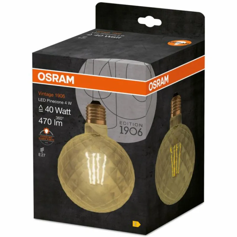 Luminaires Osram OSRAM Vintage 1906® LED E27 4 Watt 2400 Kelvin 470 Lumen