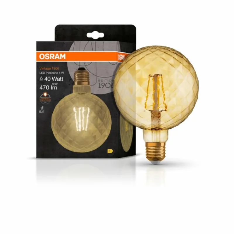 Luminaires Osram OSRAM Vintage 1906® LED E27 4 Watt 2400 Kelvin 470 Lumen