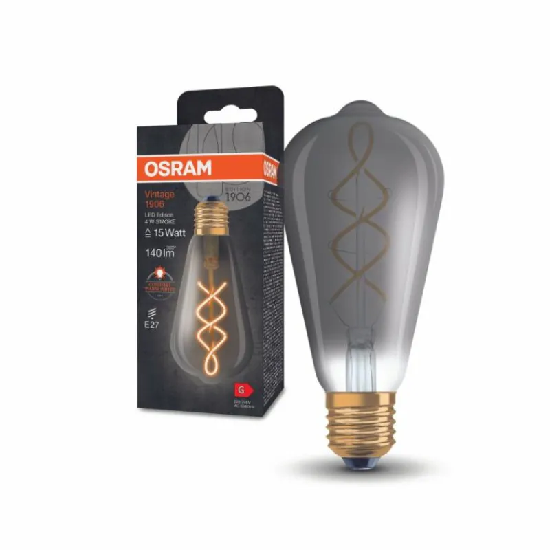 Luminaires Osram OSRAM Vintage 1906® LED E27 4 Watt 1800 Kelvin 140 Lumen
