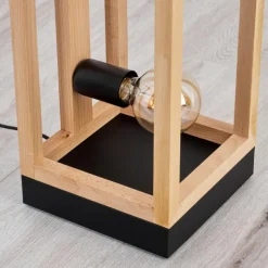 Luminaires Scandinaves-hofstein Ottersta Lampadaire Écru, Noir, 5 lumières