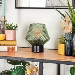 hofstein Paderne Lampe à poser Noir, 1 lumière