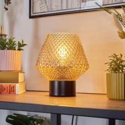 hofstein Paderne Lampe à poser Noir, 1 lumière