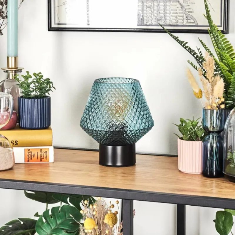 hofstein Paderne Lampe à poser Noir, 1 lumière