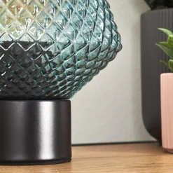 hofstein Paderne Lampe à poser Noir, 1 lumière