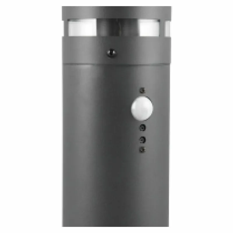 Luminaires Reality PALOMA Lampadaire d'extérieur Anthracite, 1 lumière, Détecteur de mouvement