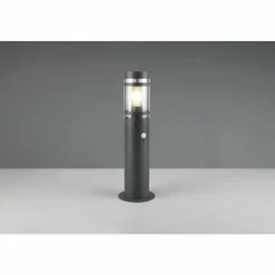 Luminaires Reality PALOMA Lampadaire d'extérieur Anthracite, 1 lumière, Détecteur de mouvement