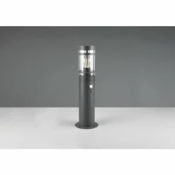 Luminaires Reality PALOMA Lampadaire d'extérieur Anthracite, 1 lumière, Détecteur de mouvement