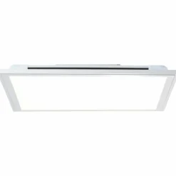 Luminaires Brilliant Panneau Brilliant Alissa LED Argenté, 1 lumière, Télécommandes, Changeur de couleurs* Éclairage Led