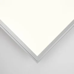 Luminaires Brilliant Panneau Brilliant Alissa LED Argenté, 1 lumière, Télécommandes, Changeur de couleurs* Éclairage Led