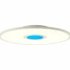 Luminaires Brilliant Panneau encastrable Brilliant Odella LED Blanc, 1 lumière, Télécommandes, Changeur de couleurs* Éclairage Led
