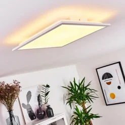 hofstein Panneau LED Badia Blanc, 2 lumières* Éclairage Led