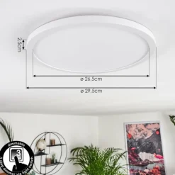 hofstein Panneau LED Boyero Blanc, 1 lumière