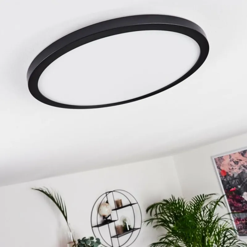 hofstein Panneau LED Boyero Noir, 1 lumière* Éclairage Led