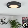 hofstein Panneau LED Canditas Noir, 1 lumière