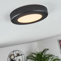 hofstein Panneau LED Canditas Noir, 1 lumière