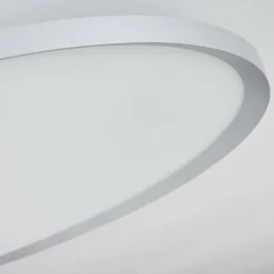 hofstein Panneau LED Kombito Argenté, Blanc, 1 lumière, Télécommandes