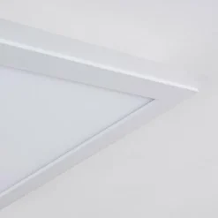 hofstein Panneau LED Mota Blanc, 1 lumière, Télécommandes, Changeur de couleurs