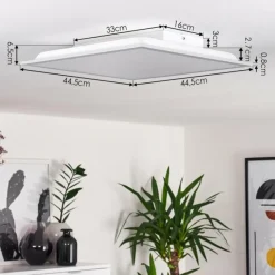 hofstein Panneau LED Nexo Blanc, 1 lumière
