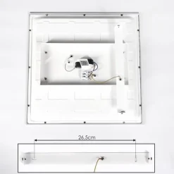 hofstein Panneau LED Nexo Blanc, 1 lumière