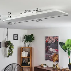 hofstein Panneau LED Nexo Blanc, 2 lumières