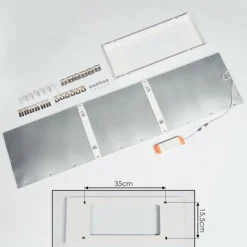 hofstein Panneau LED Pau Blanc, 1 lumière