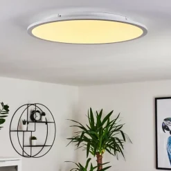 hofstein Panneau LED Sani Blanc, 1 lumière, Télécommandes