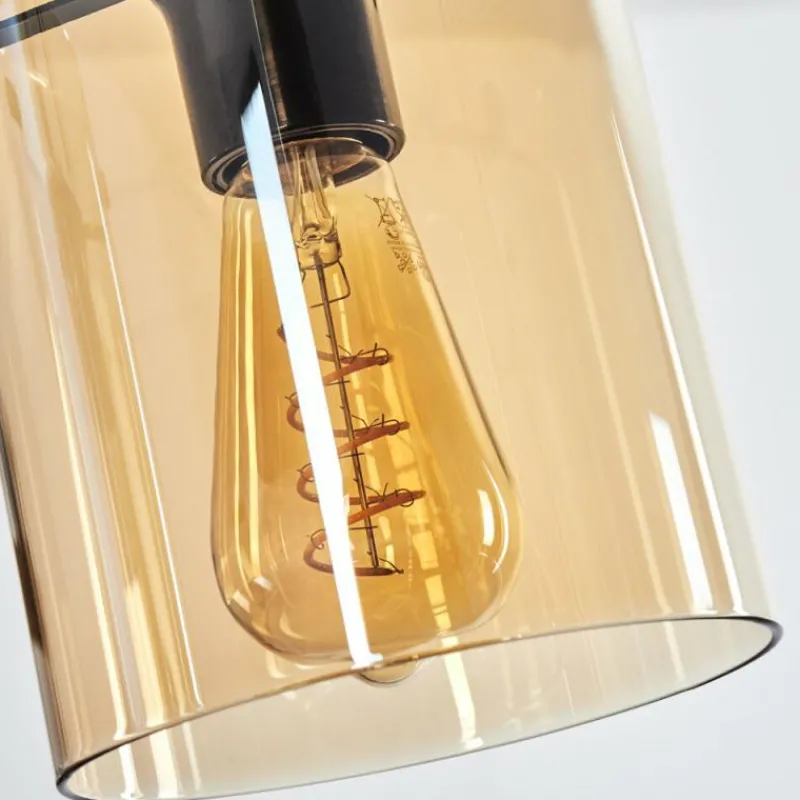 hofstein Parane Suspension Ambre, 4 lumières