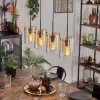hofstein Parane Suspension Ambre, Clair, 4 lumières