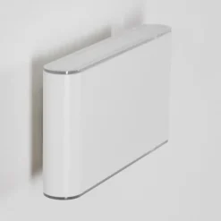 hofstein Paranhas Lampe murale d´extérieur, Luminaire de salle de bain, Luminaire Up & Down, Applique murale Blanc, 1 lumière