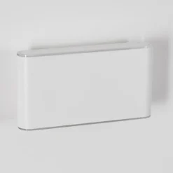 hofstein Paranhas Lampe murale d´extérieur, Luminaire de salle de bain, Luminaire Up & Down, Applique murale Blanc, 1 lumière