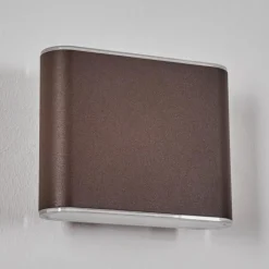 hofstein Paranhas Lampe murale d´extérieur, Luminaire de salle de bain, Luminaire Up & Down, Applique murale Rouille, 1 lumière