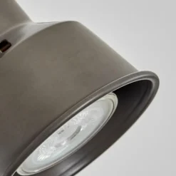 Lampes Industrielles-hofstein Pehefito Applique murale, Spot mural Brun foncé, 1 lumière