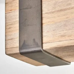 Lampes Industrielles-hofstein Pehefito Plafonnier, Spot de plafond Gris, Écru, 1 lumière