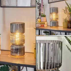 hofstein Penteado Lampe à poser Noir, 1 lumière