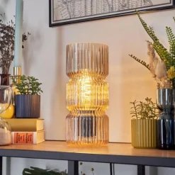 hofstein Penteado Lampe à poser Noir, 1 lumière