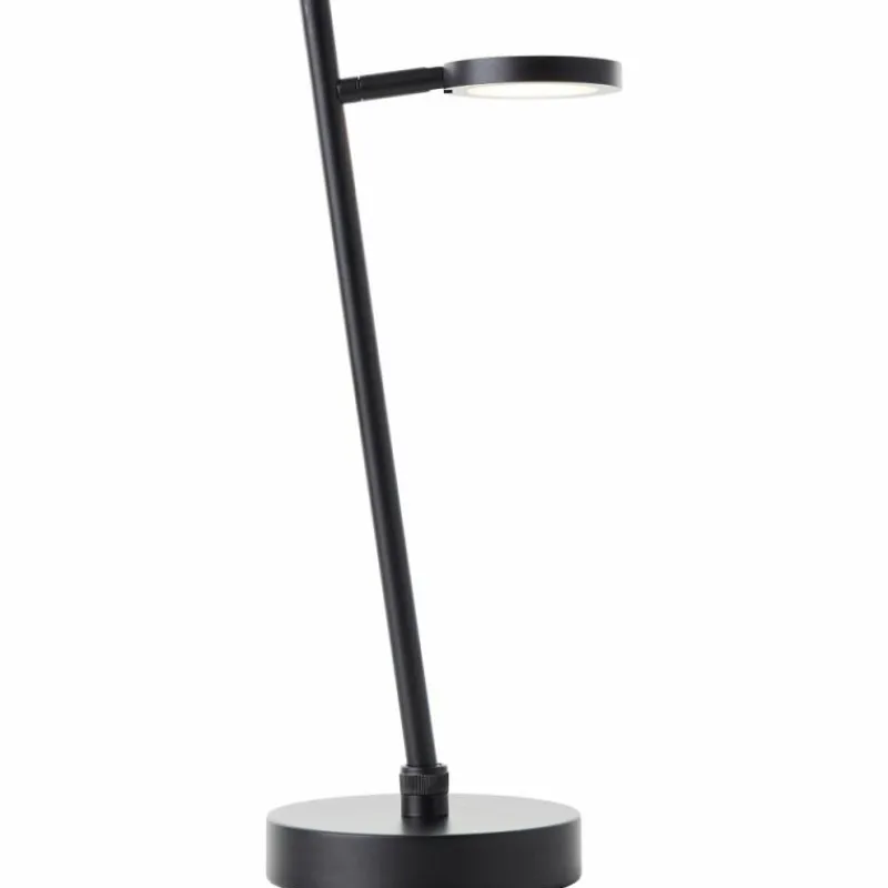 Luminaires Scandinaves-Luminaires Brilliant Pesso Lampe à poser LED Noir, 1 lumière