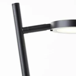 Luminaires Scandinaves-Luminaires Brilliant Pesso Lampe à poser LED Noir, 1 lumière