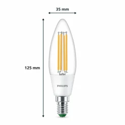 Luminaires Philips Philips Classic LED E14 2,3 watt 3000 Kelvin 485 lumen