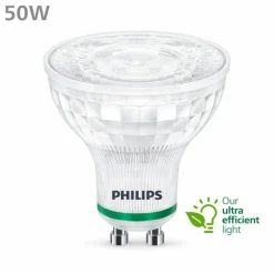 Luminaires Philips Philips Classic LED GU10 2,4 watt 4000 kelvin 380 lumen