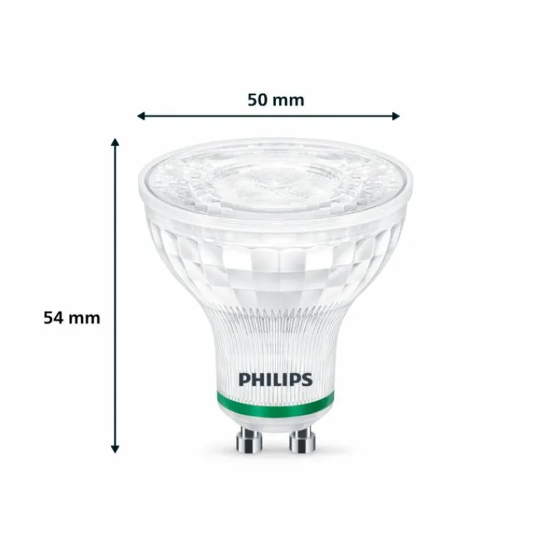 Luminaires Philips Philips Classic LED GU10 2,4 watt 4000 kelvin 380 lumen