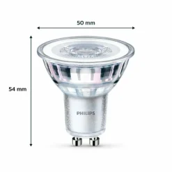 Luminaires Philips Philips Classic Lot de 2 LED GU10 4,6 watt 2700 kelvin 355 lumen