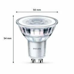 Luminaires Philips Philips Classic Lot de 6 LED GU10 4,6 watt 4000 kelvin 390 lumen