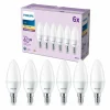 Luminaires Philips Philips Classic Lot de 6 LED E14 4,9 watt 2700 kelvin 470 lumen