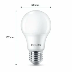 Luminaires Philips Philips Classic Lot de 6 LED E27 4,9 watt 2700 kelvin 470 lumen