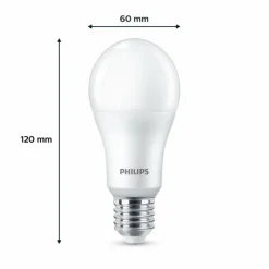 Luminaires Philips Philips Classic Lot de 3 LED E27 13 watt 2700 kelvin 1521 lumen