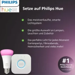 Luminaires Philips Philips Hue Lot de 2 LED GU5.3 6,3 Watt 2000-6500 Kelvin 400 Lumen